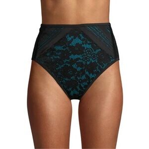 Time and Tru Women's Midnight Lace Highwaist
Swimsuit Bottoms | Small 4-6